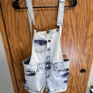 VIP Denim Blue and White Women's Shorts
